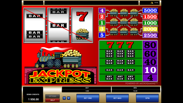 Популярный аппарат Jackpot Express