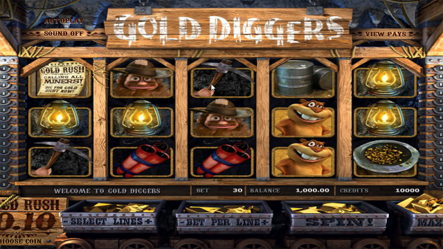 Игровой аппарат Gold Diggers