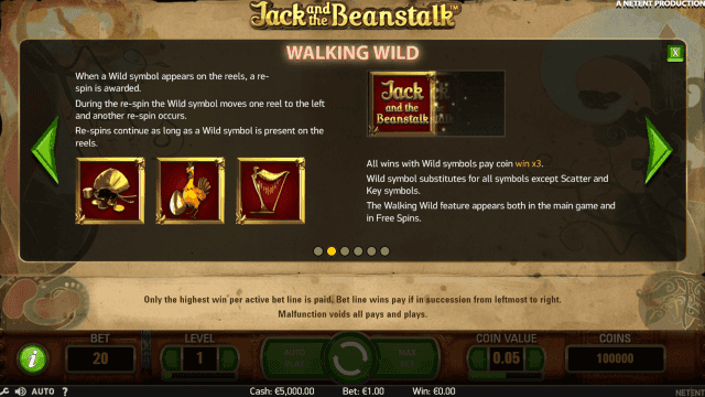 Популярный слот Jack And The Beanstalk