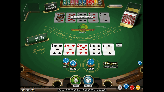 Популярный автомат Caribbean Stud Poker Professional Series