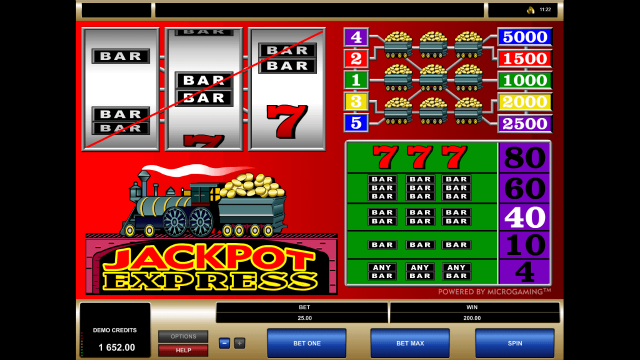 Онлайн аппарат Jackpot Express