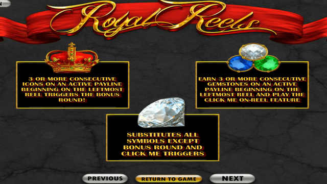 Онлайн аппарат Royal Reels