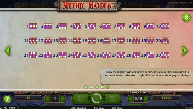 Игровой аппарат Mythic Maiden