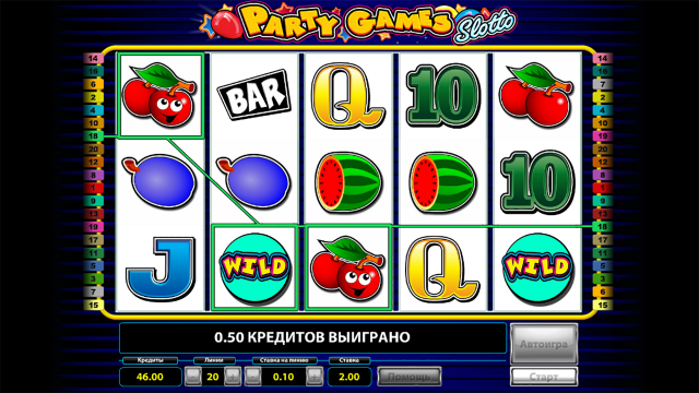 Игровой автомат Party Games Slotto